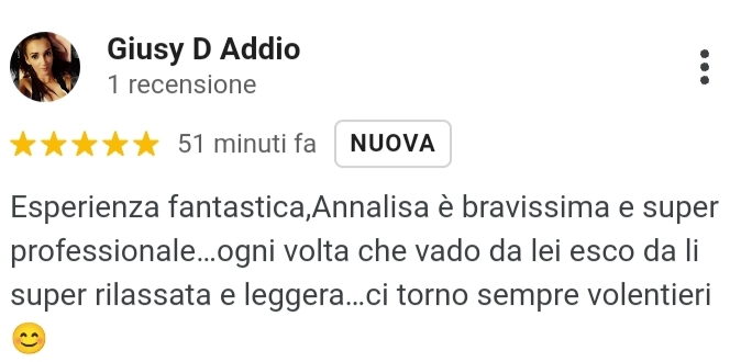 Recensione Google Giusy D Addio